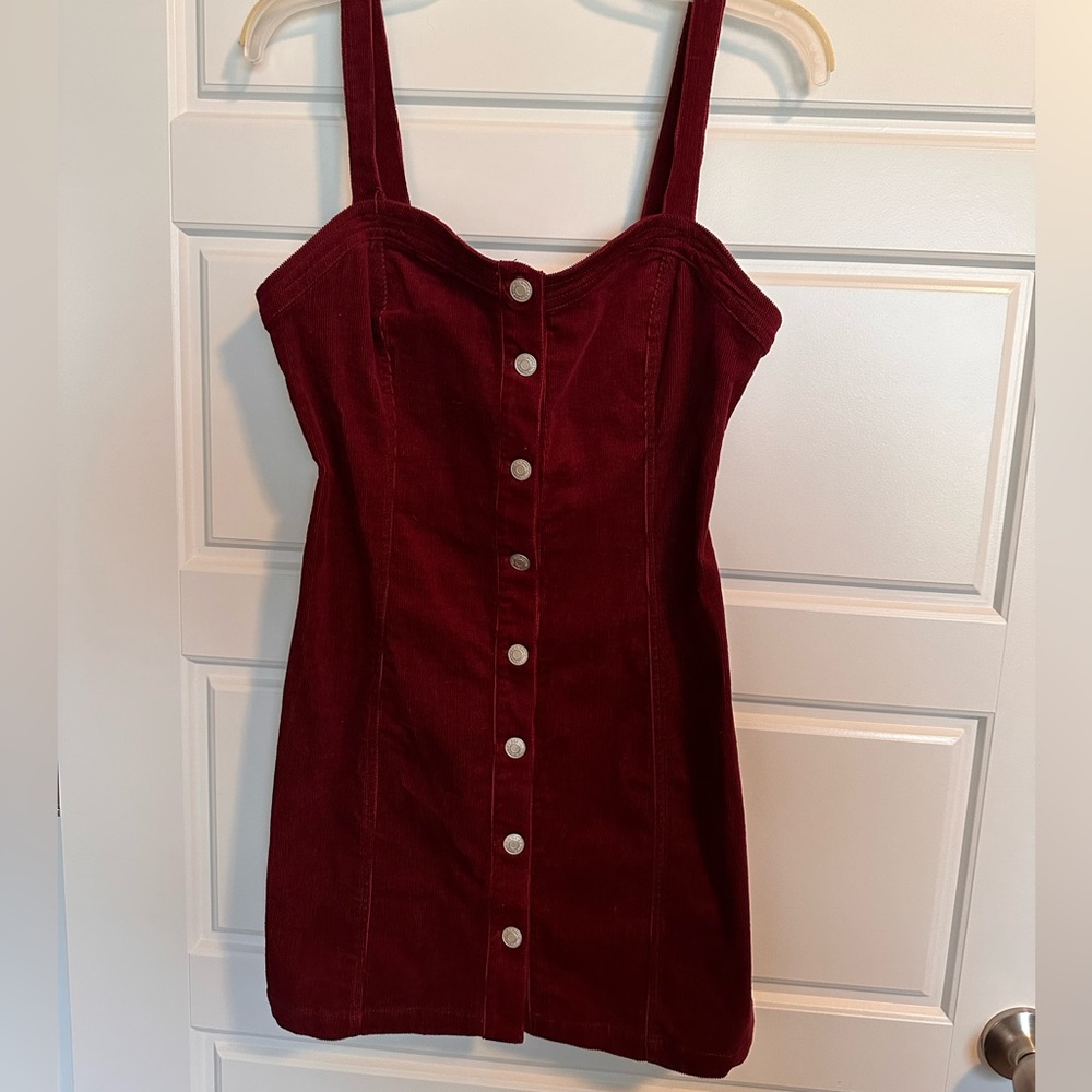 Pacsun corduroy jumper dress